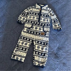 Baby Fleece Snowsuit 12m
